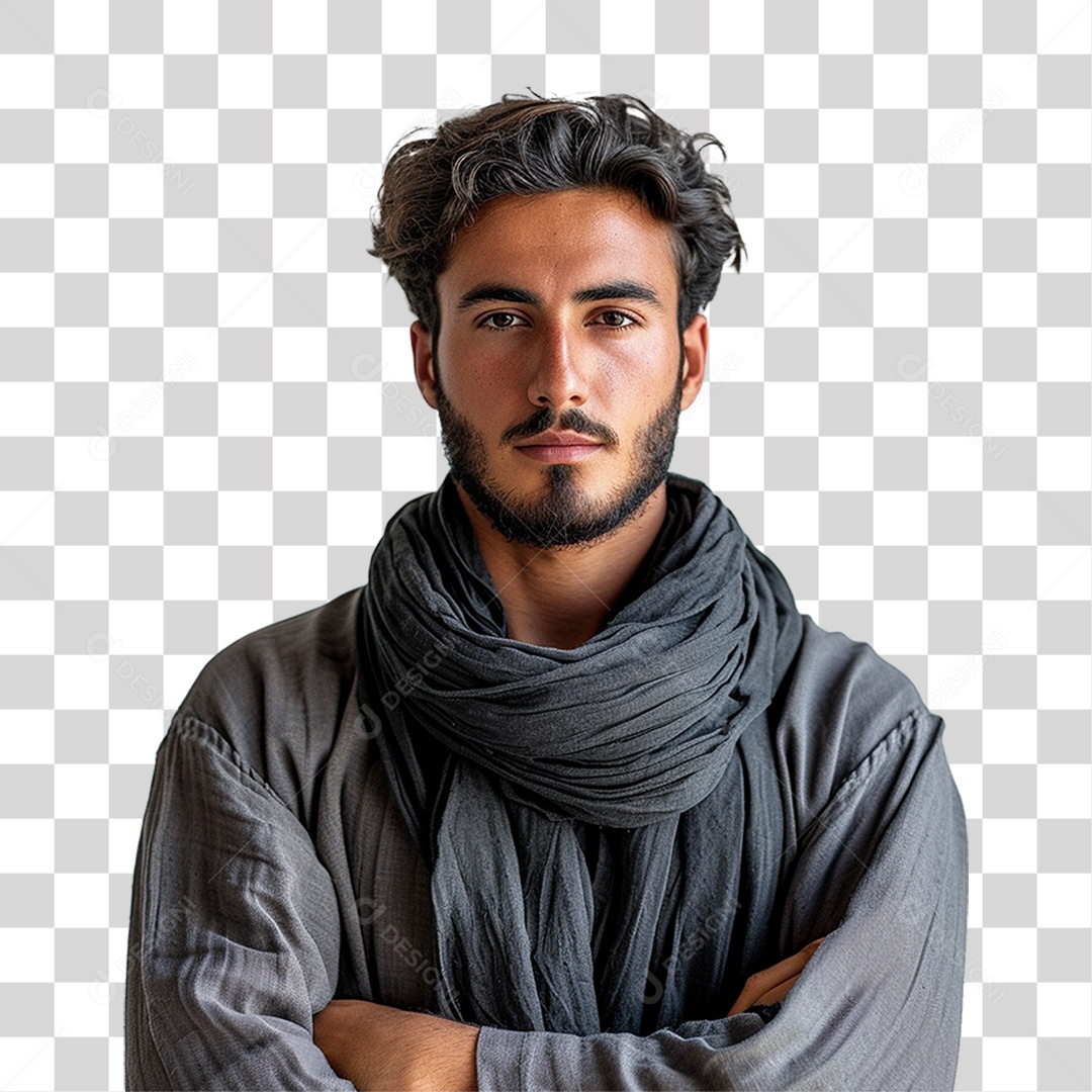 Homem Muçulmano PNG Transparente