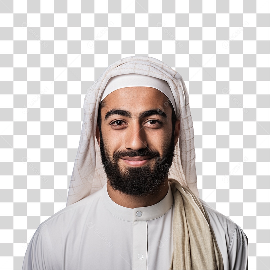 Homem Muçulmano PNG Transparente