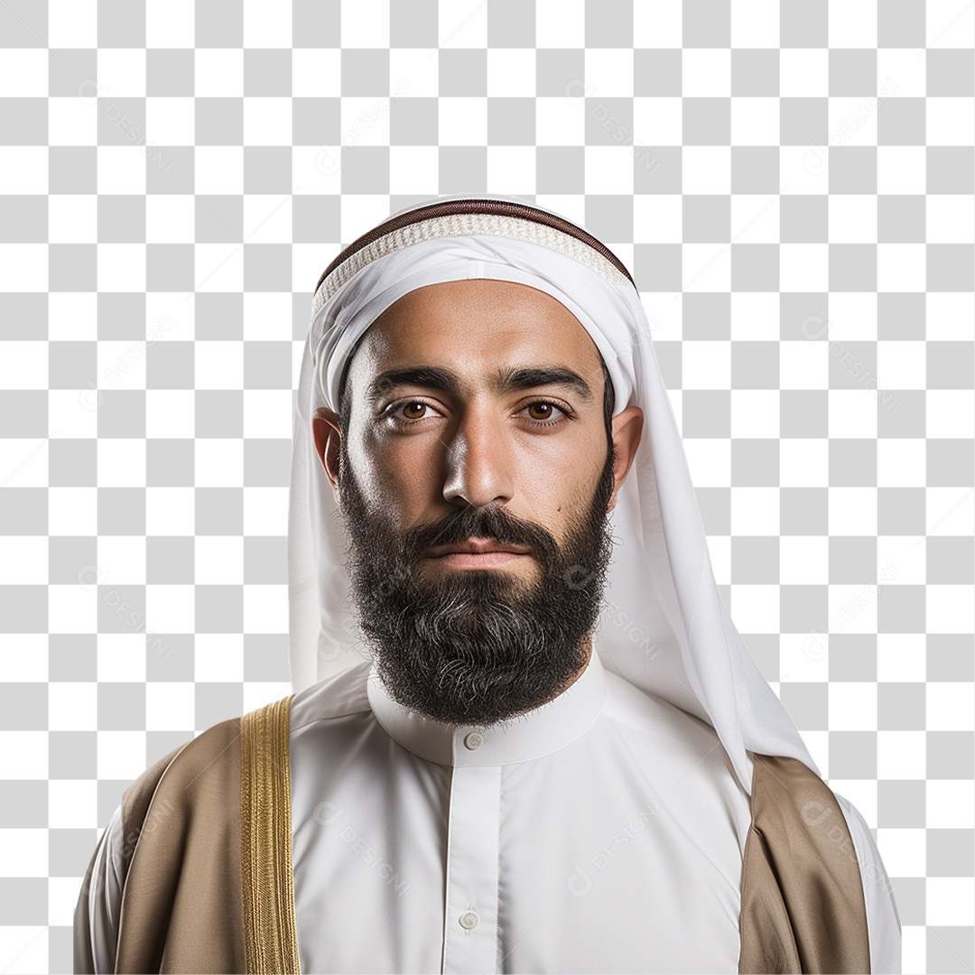 Homem Muçulmano PNG Transparente