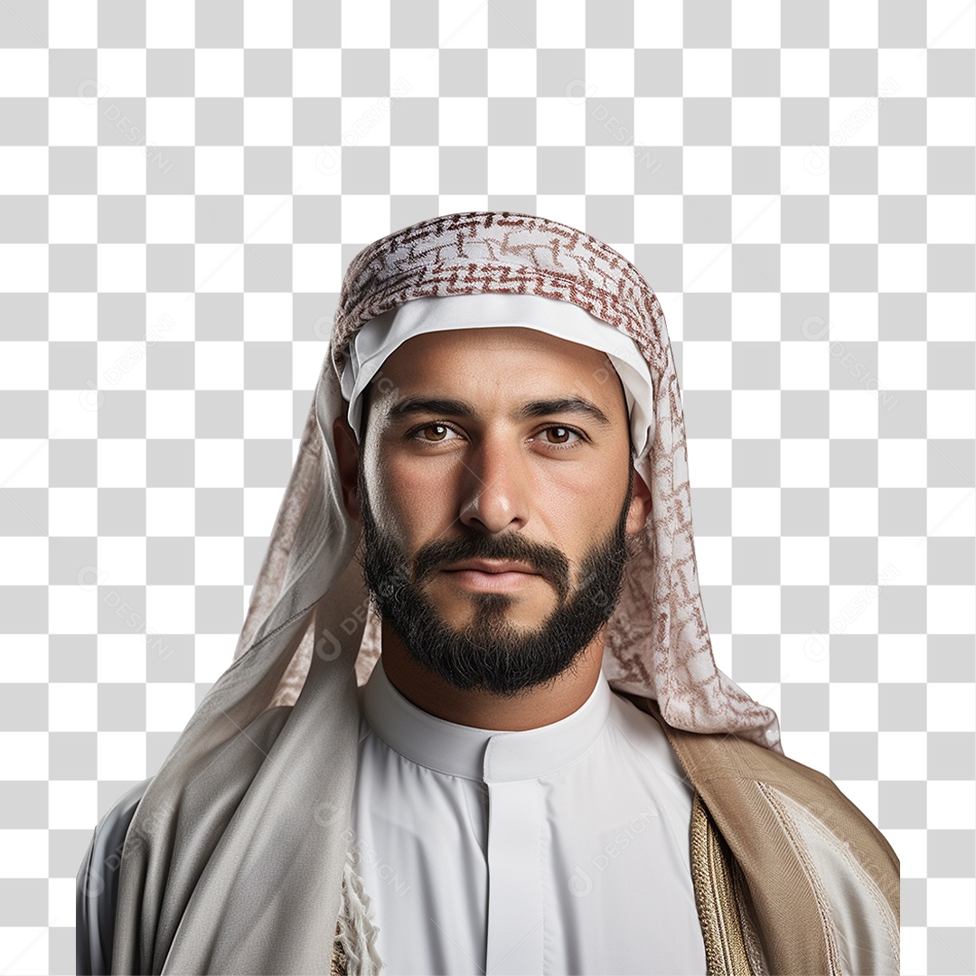 Homem Muçulmano PNG Transparente