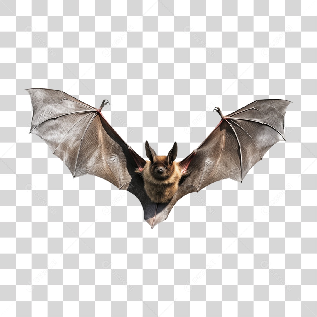 Morcego Mamífero Voador PNG Transparente