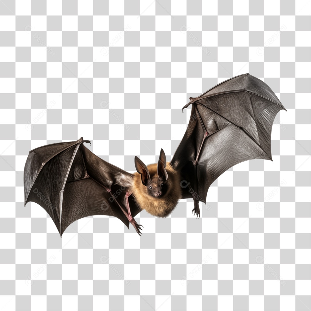 Morcego Mamífero Voador PNG Transparente