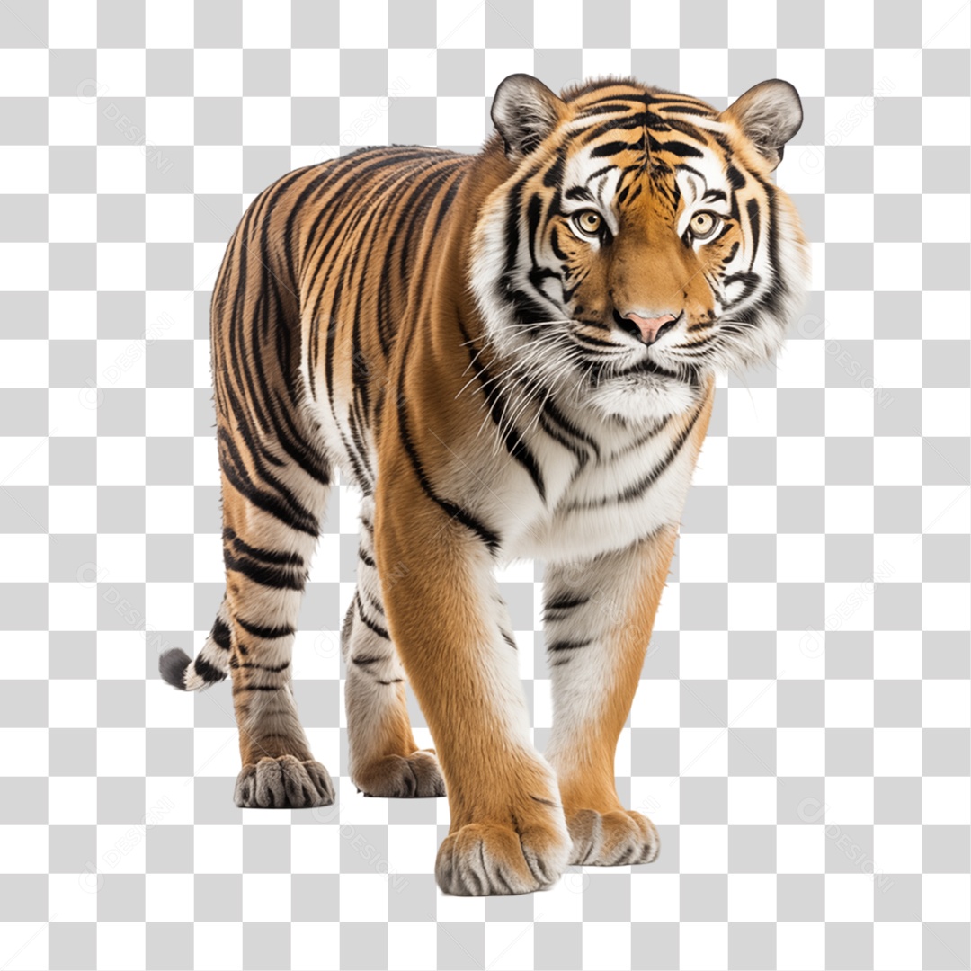 Animal Tigre PNG Transparente