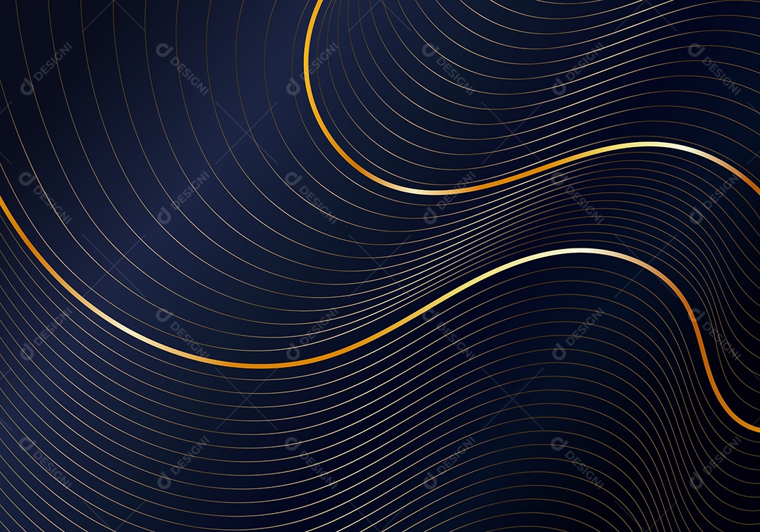 Background Ondulado Ilustração Vetor EPS