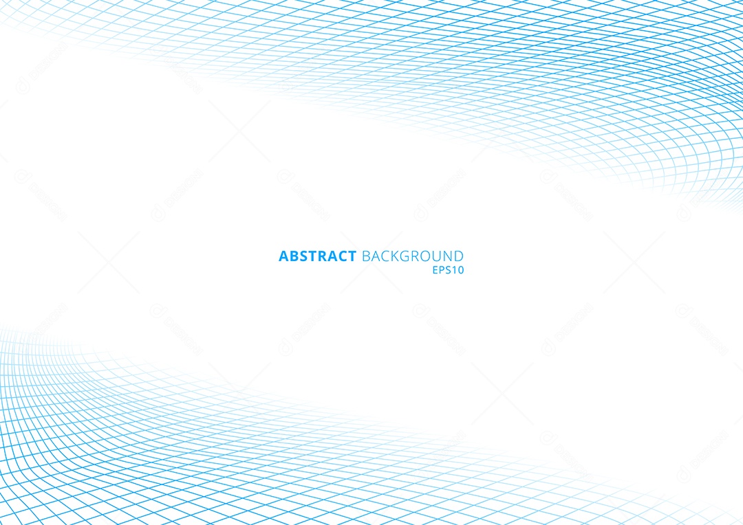 Background Ondulado Ilustração Vetor EPS