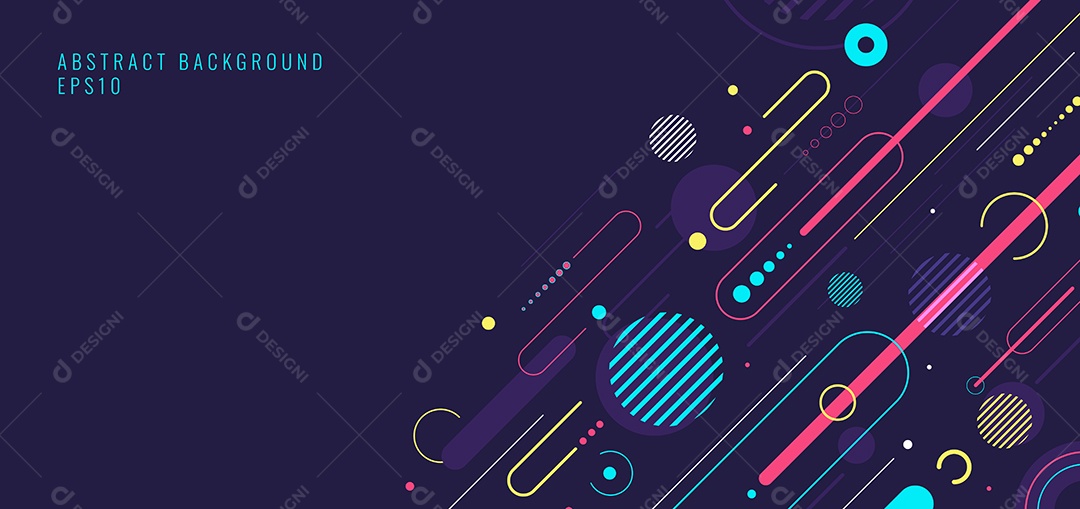 Background Abstrato Moderno Ilustração Vetor EPS