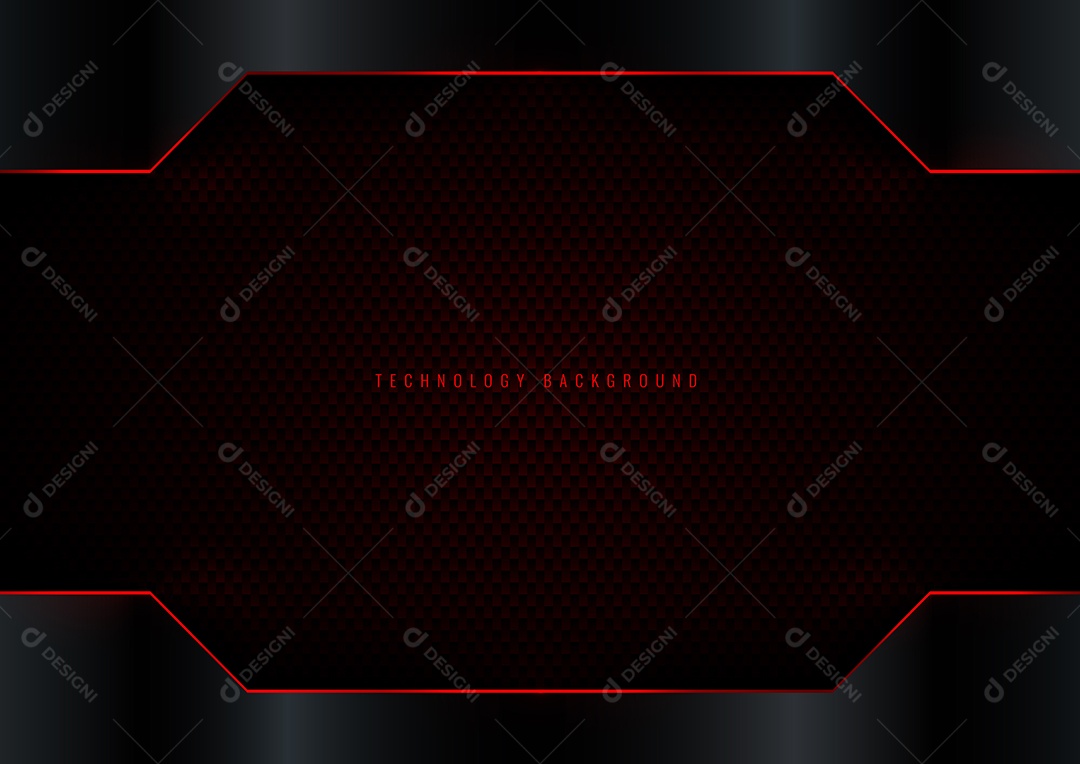 Background Tecnológico Ilustração Vetor EPS