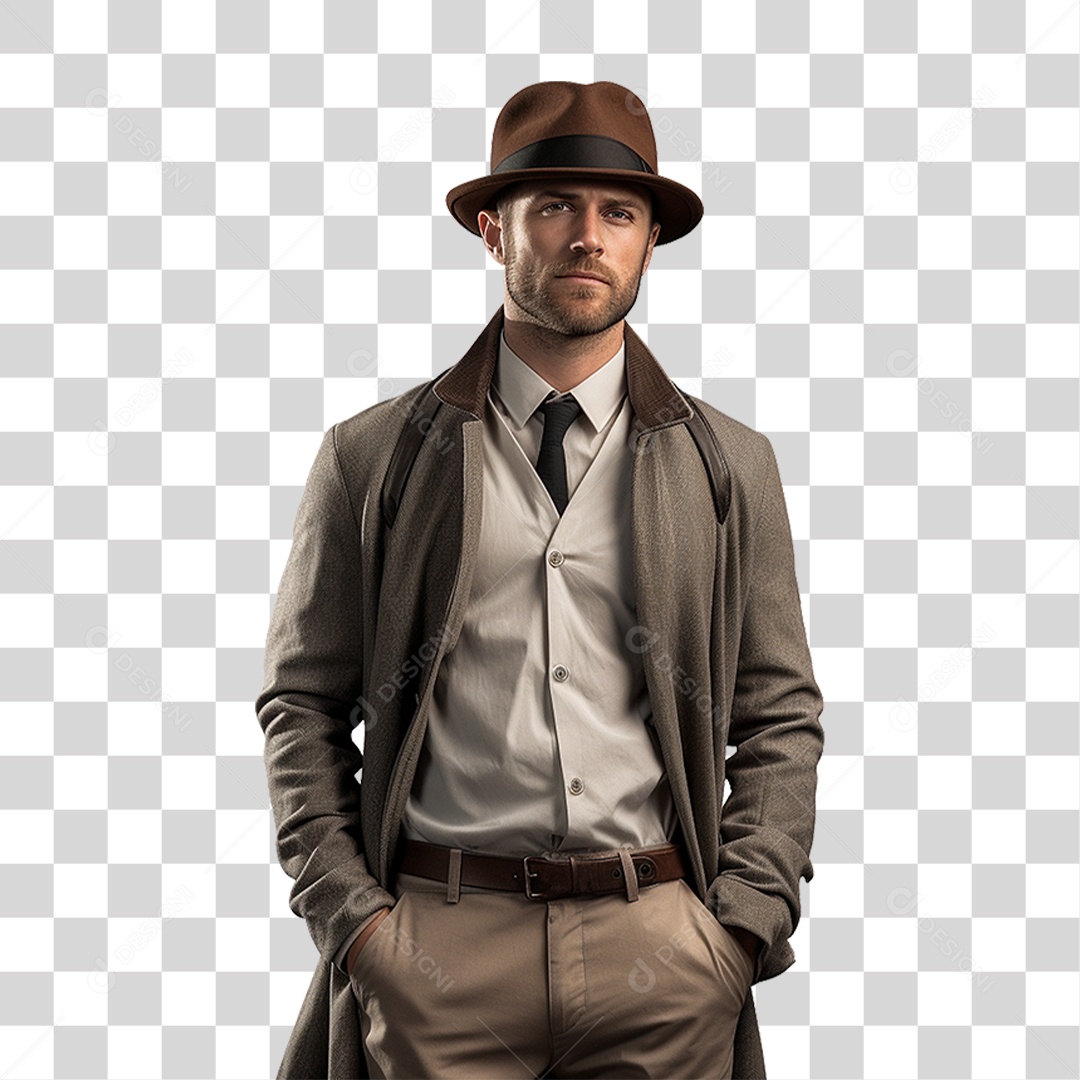 Homem Estiloso Roupas Modas PNG Transparente