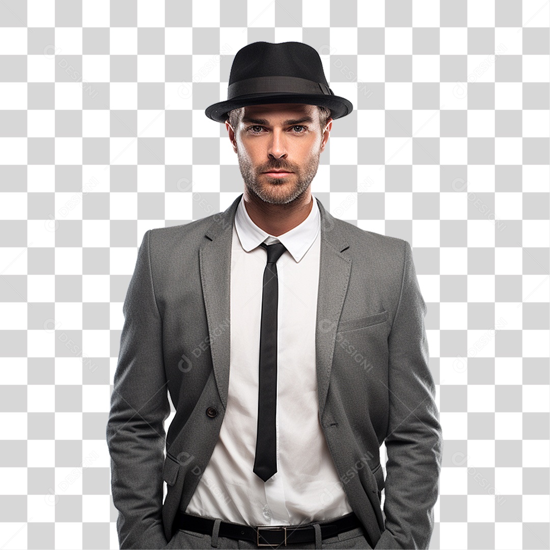 Homem Estiloso Roupas Modas PNG Transparente