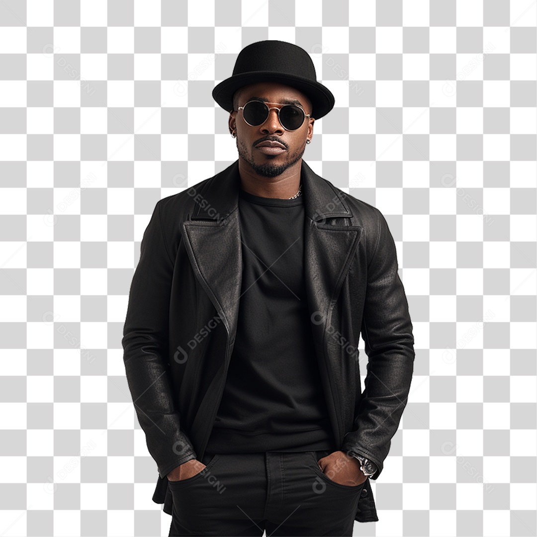 Homem Estiloso Roupas Modas PNG Transparente