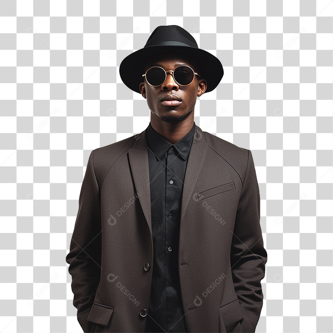 Homem Estiloso Roupas Modas PNG Transparente