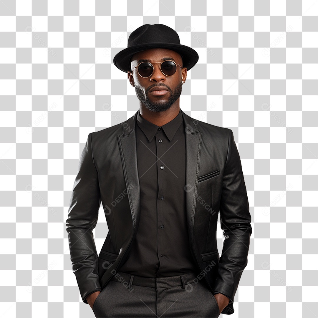 Homem Estiloso Roupas Modas PNG Transparente