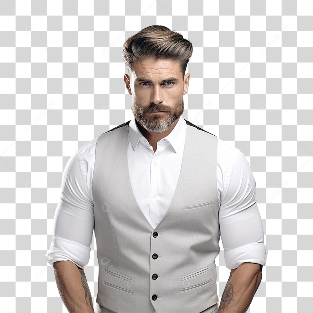 Homem Estiloso Roupas Modas PNG Transparente