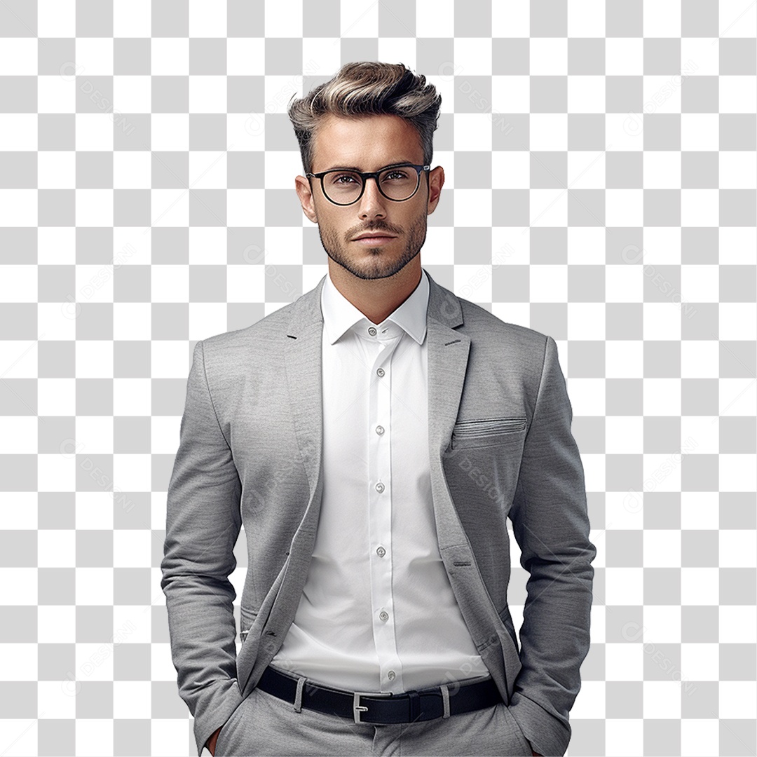 Homem Estiloso Roupas Modas PNG Transparente