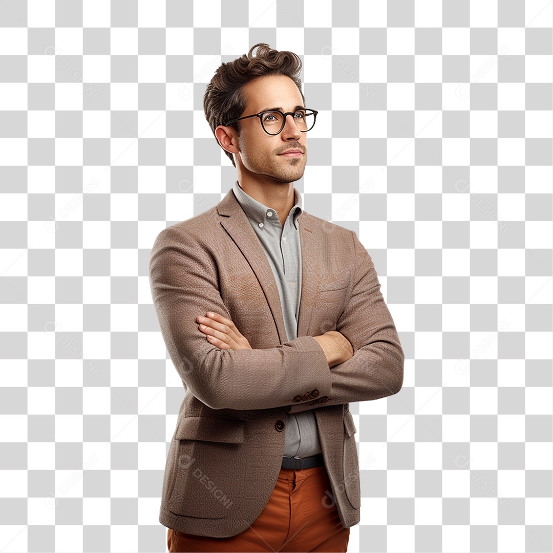Homem Estiloso Roupas Modas PNG Transparente