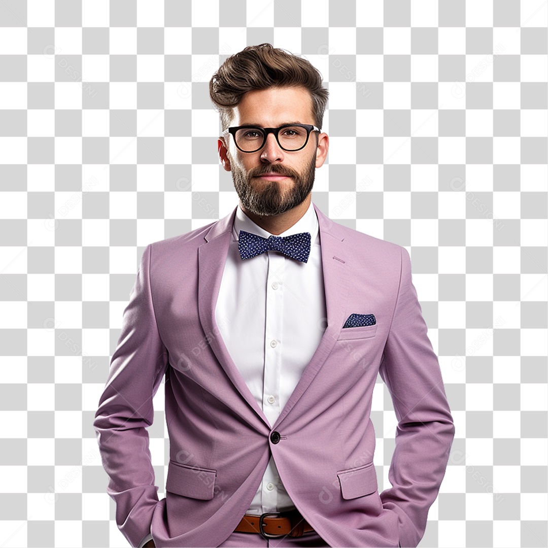 Homem Estiloso Roupas Modas PNG Transparente