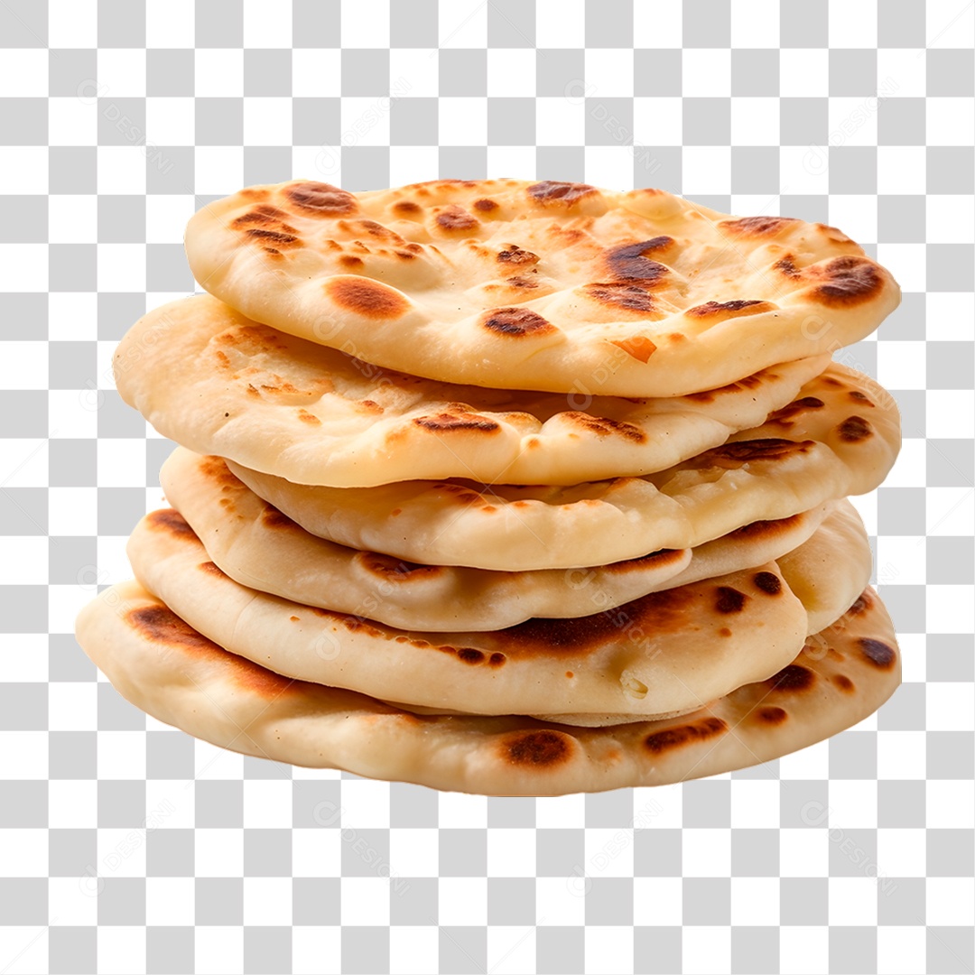 Elemento 3D Panquecas PNG Transparente