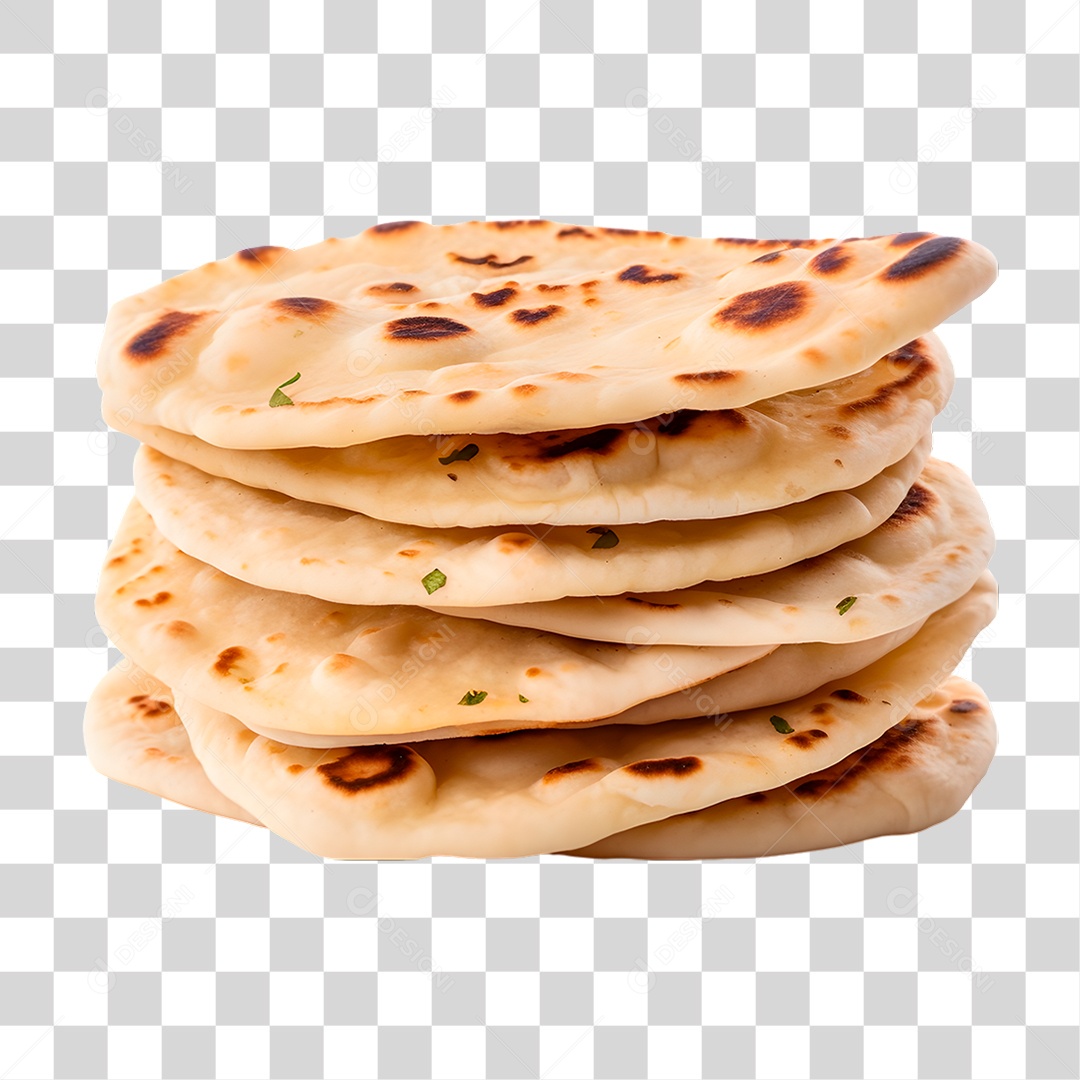 Elemento 3D Panquecas PNG Transparente