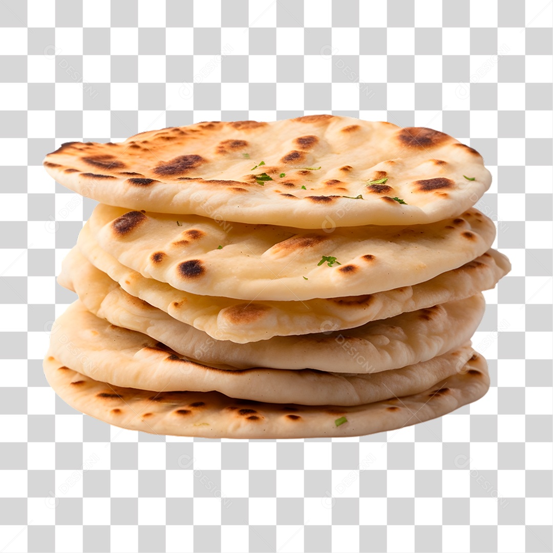 Elemento 3D Panquecas PNG Transparente