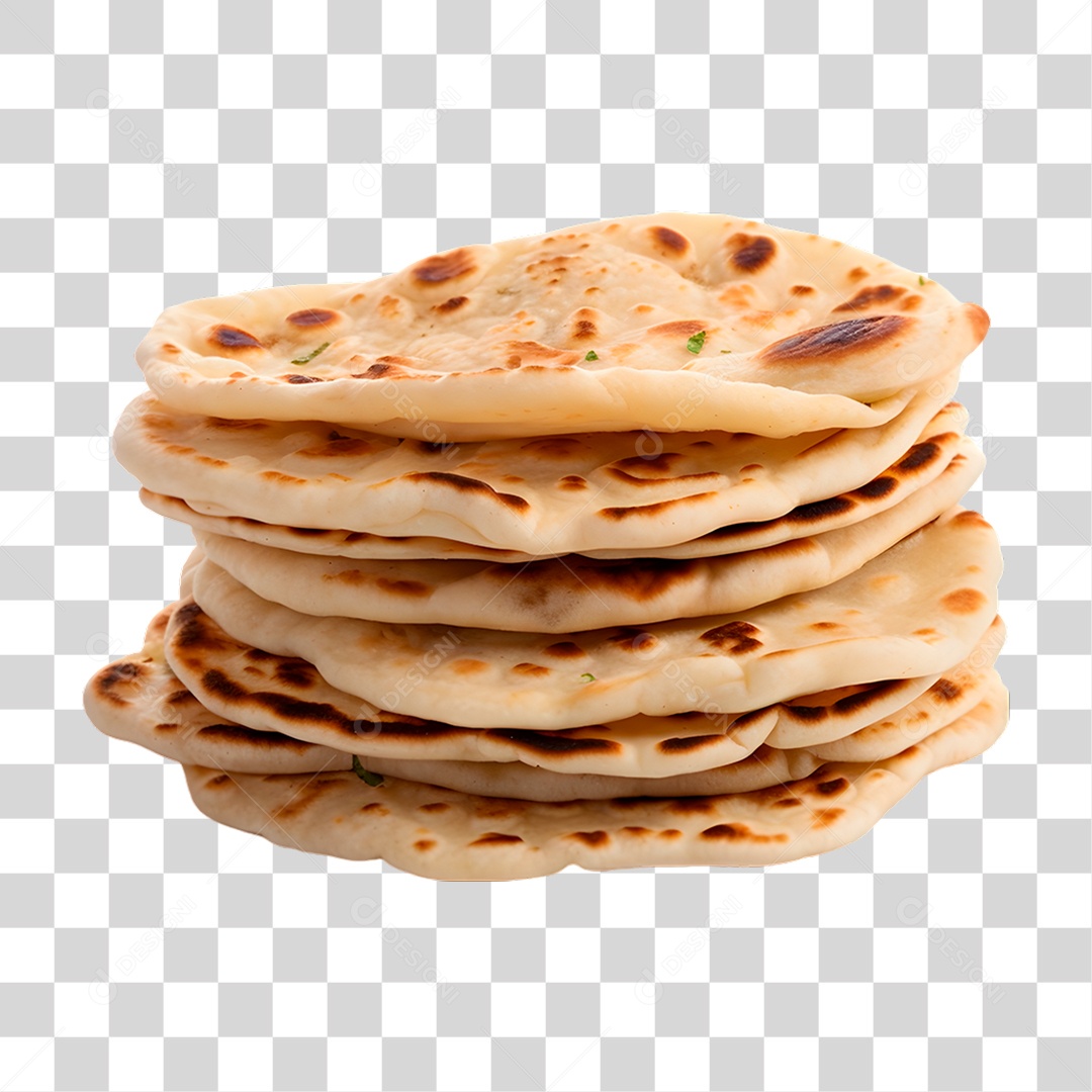 Elemento 3D Panquecas PNG Transparente