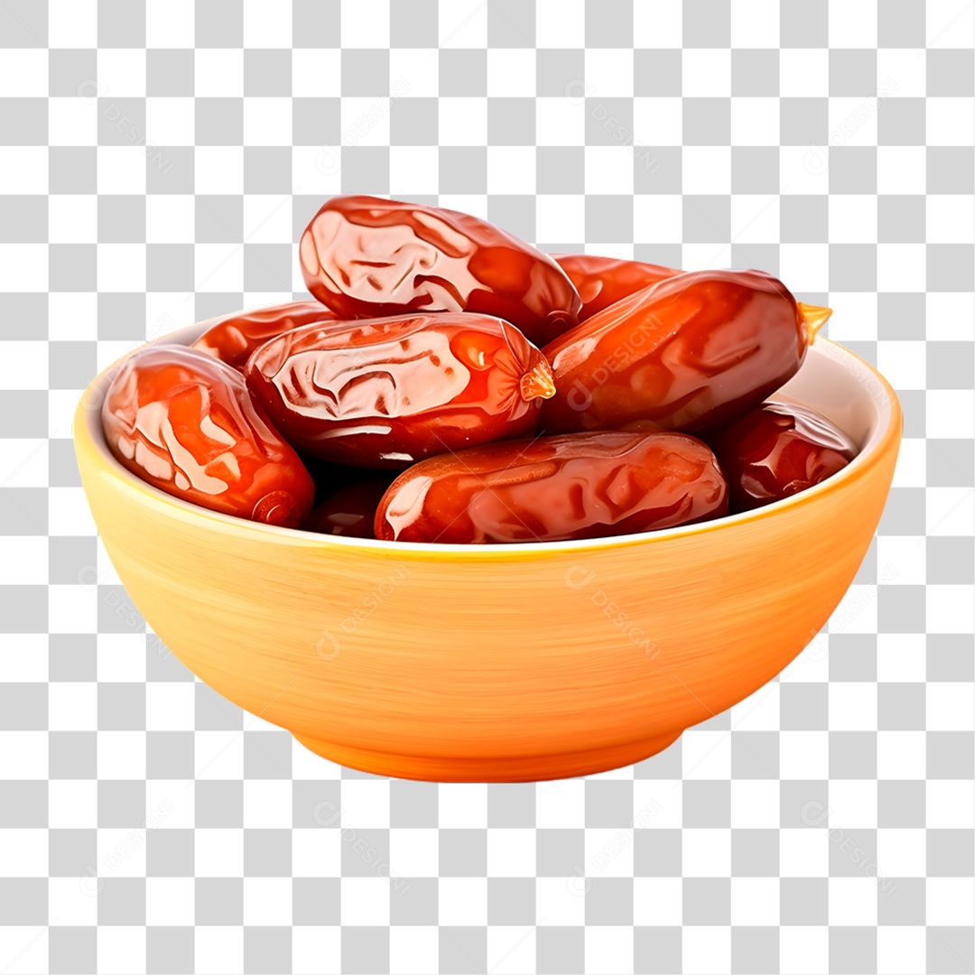 Tigela de Támaras PNG Transparente