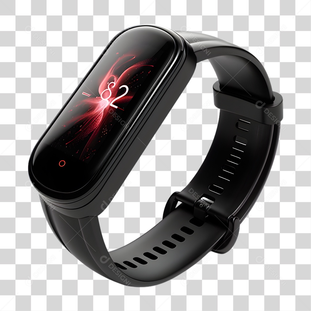 Smartband Medidor Cardíaco Inteligente PNG Transparente