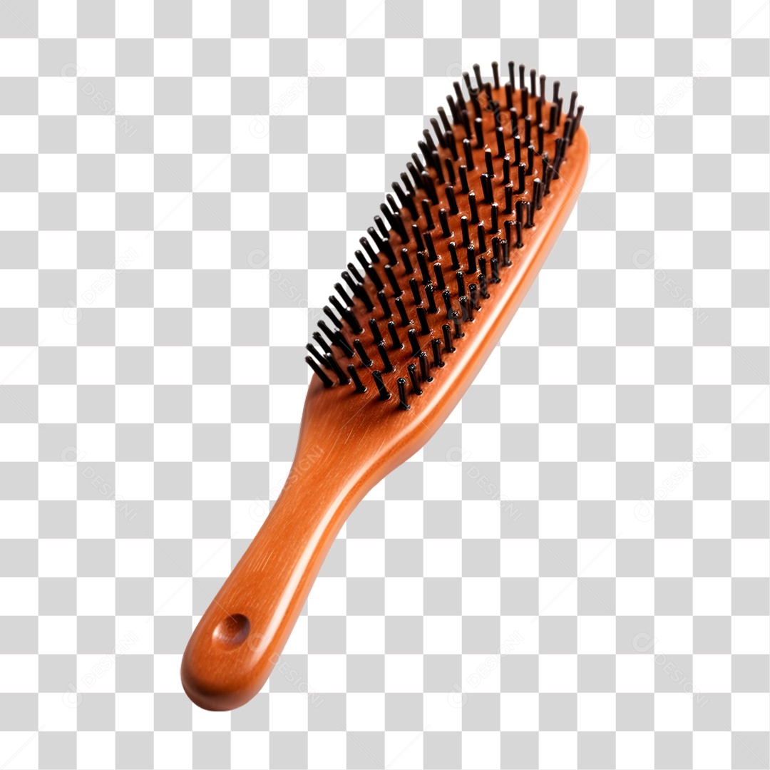 Escova de Cabelo PNG Transparente