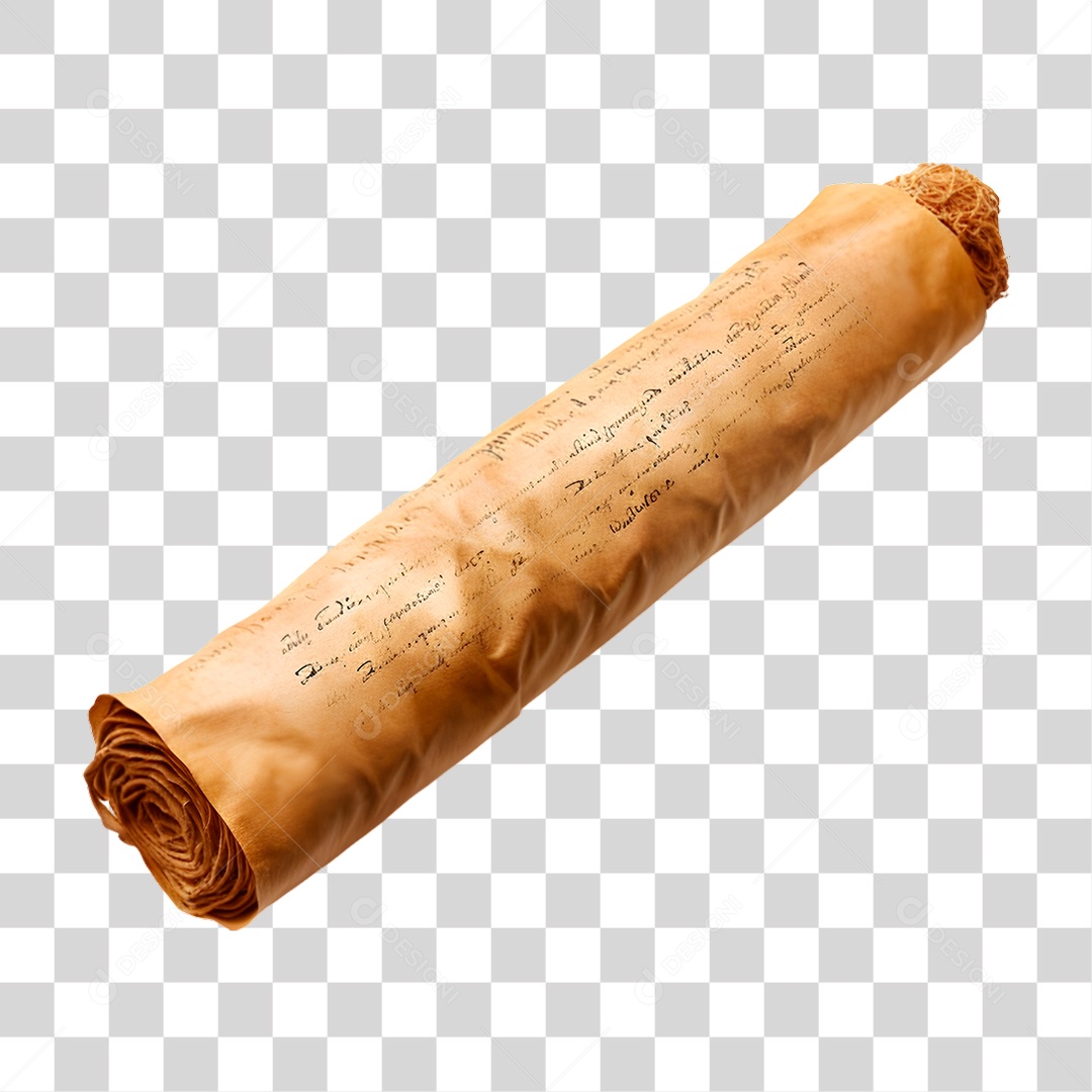 Pergaminho Antigo PNG Transparente