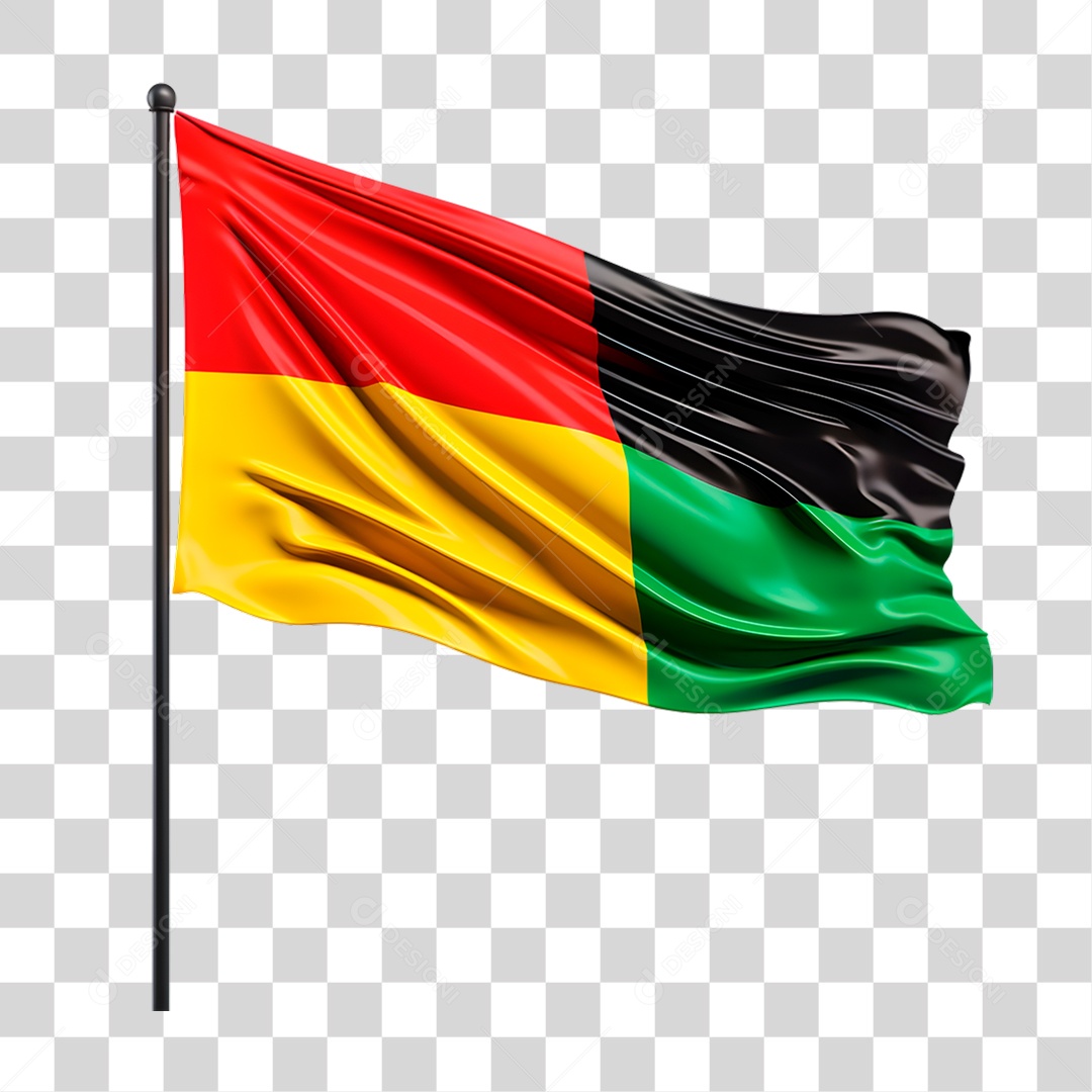 Bandeira Colorida PNG Transparente