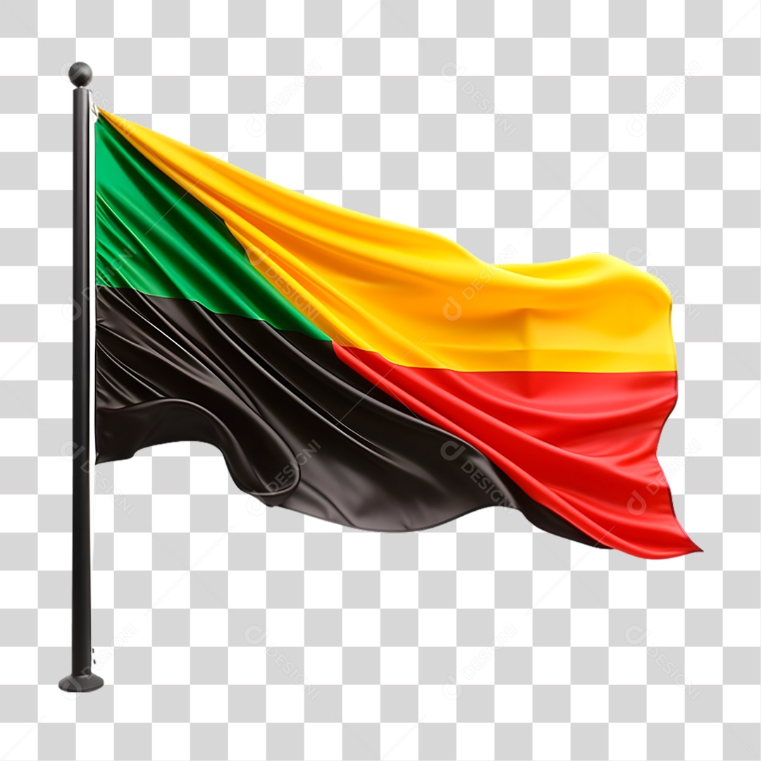 Bandeira Colorida PNG Transparente