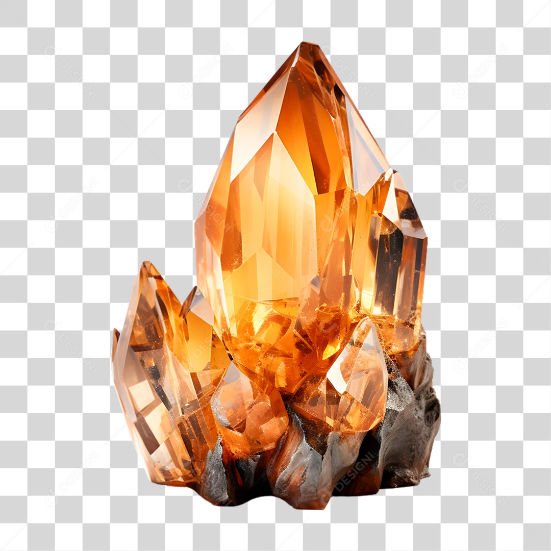 Pedra Brilhante PNG Transparente