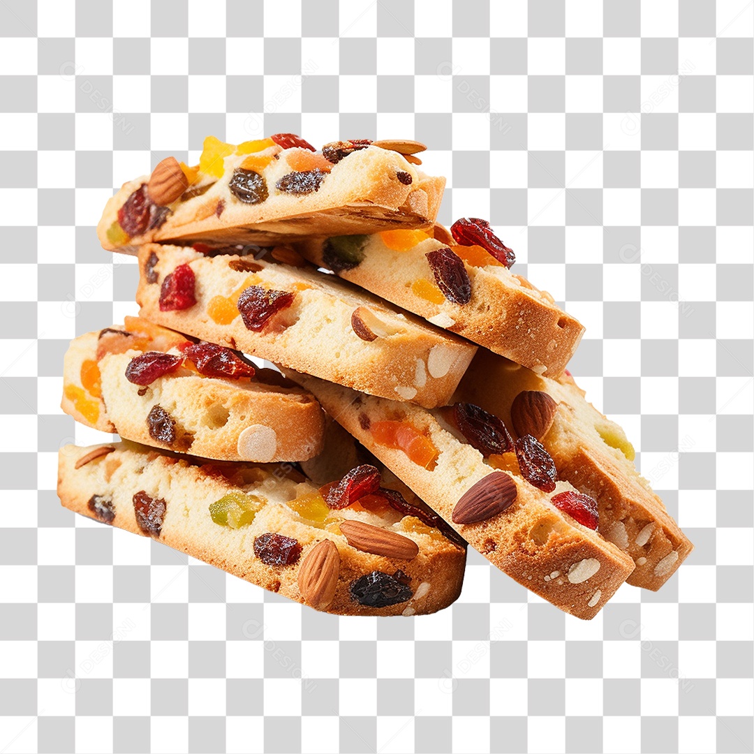 Pães Recheados com Frutas PNG Transparente