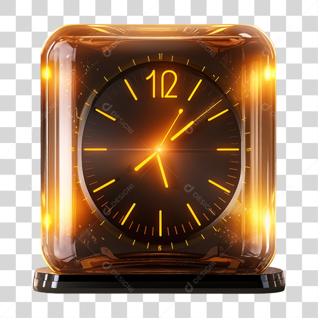 Despertador Relógio de Mesa PNG Transparente