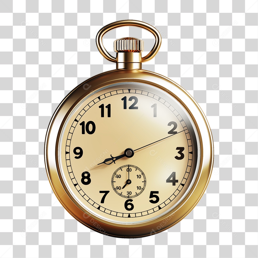 Despertador Relógio de Bolso PNG Transparente