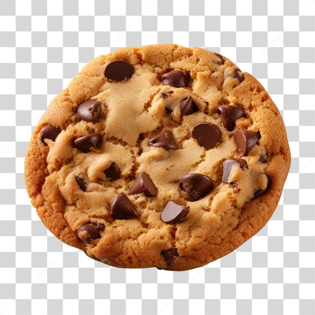 Biscoito de Chocolate PNG Transparente
