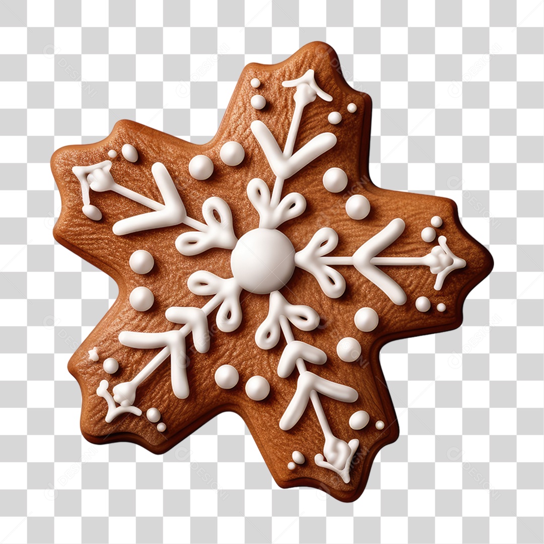 Biscoito Natalino PNG Transparente
