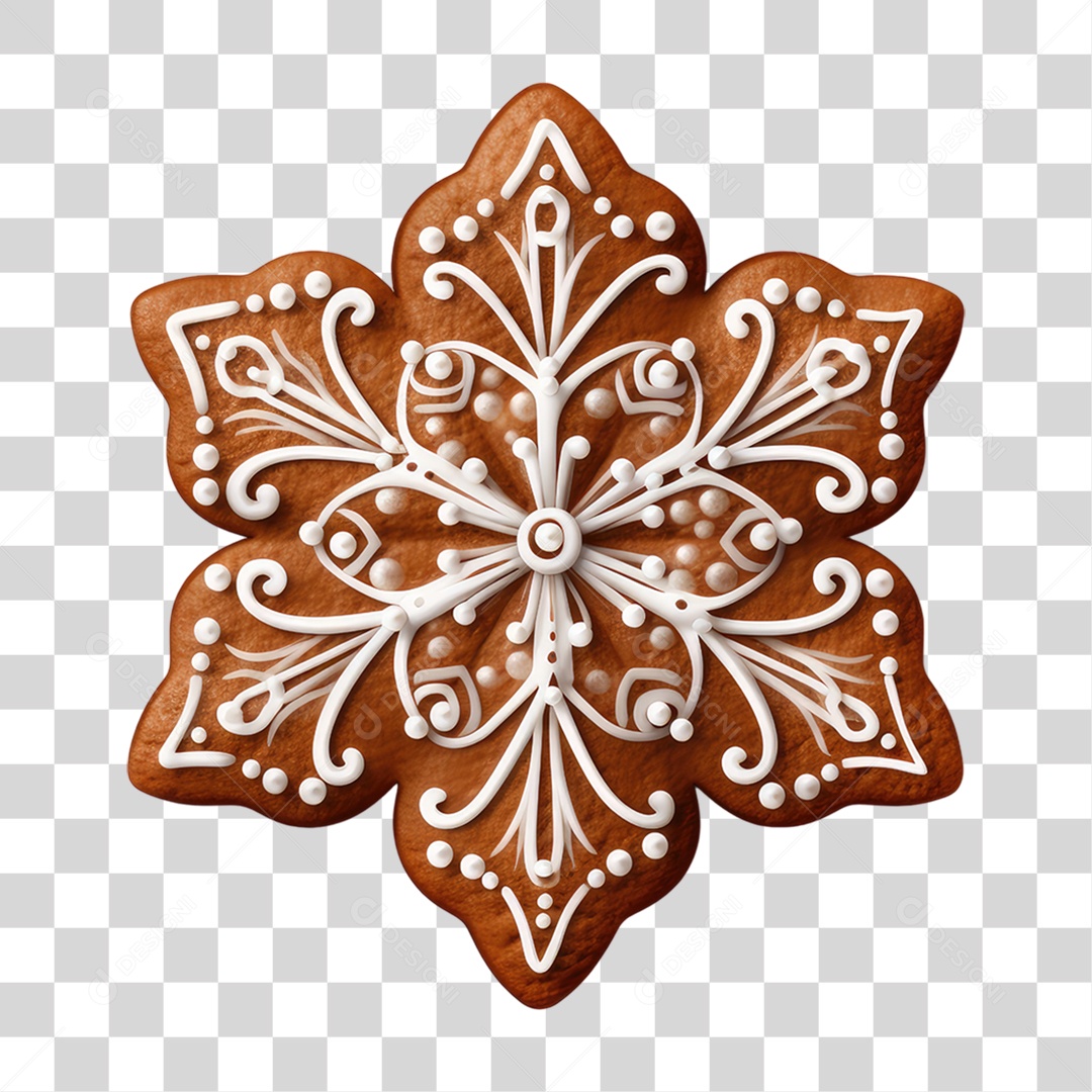 Biscoito Natalino PNG Transparente