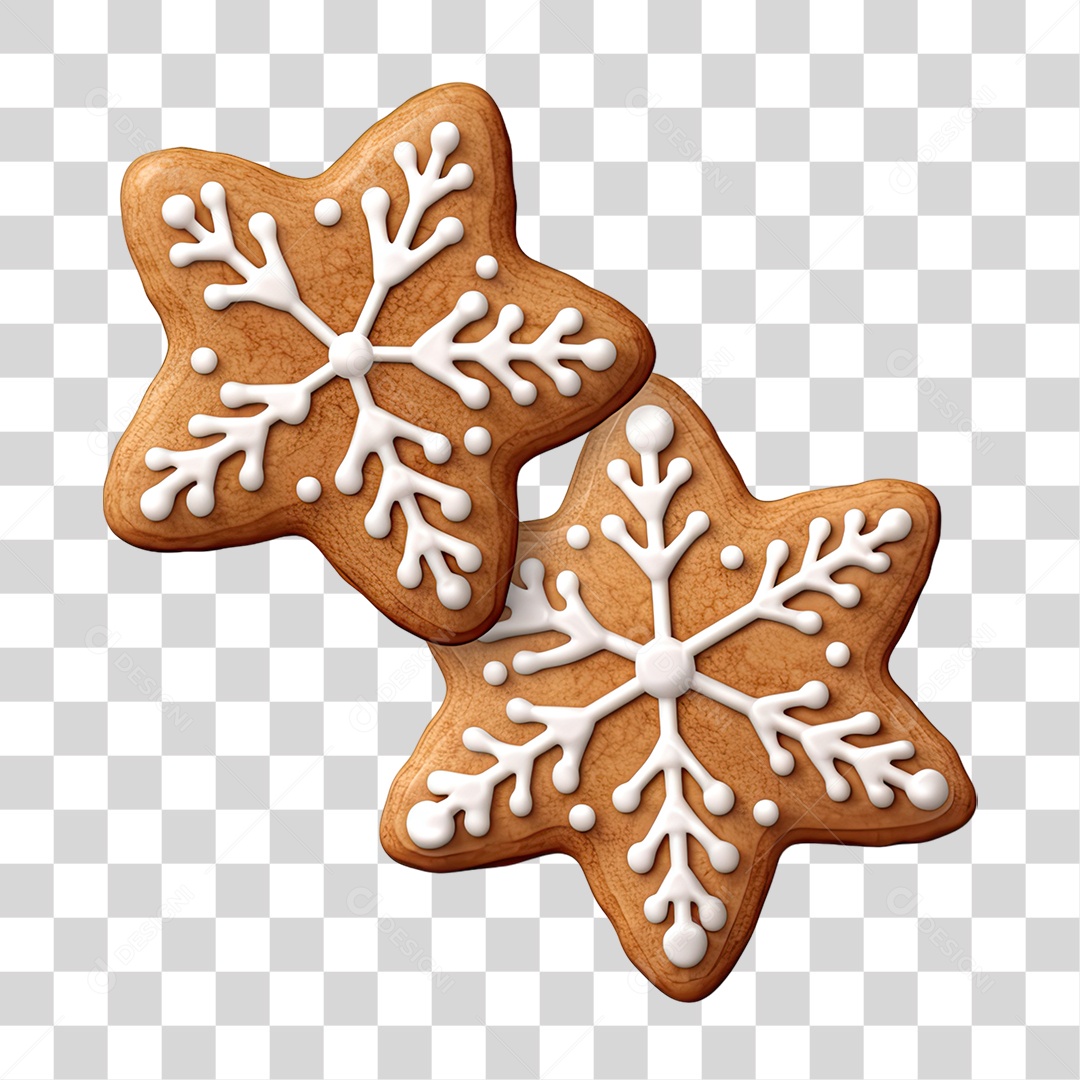 Biscoitos Natalinos PNG Transparente