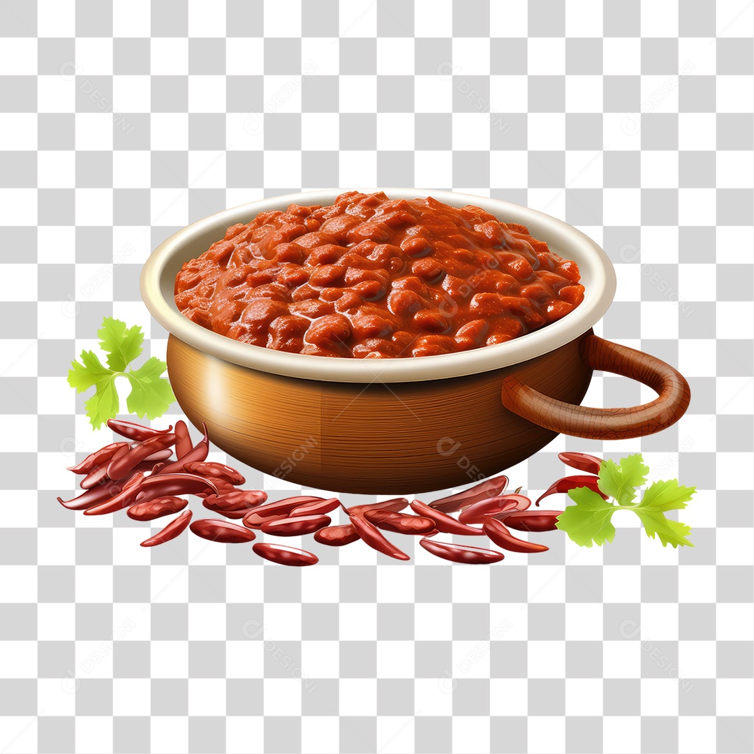 Panela de Feijão PNG Transparente