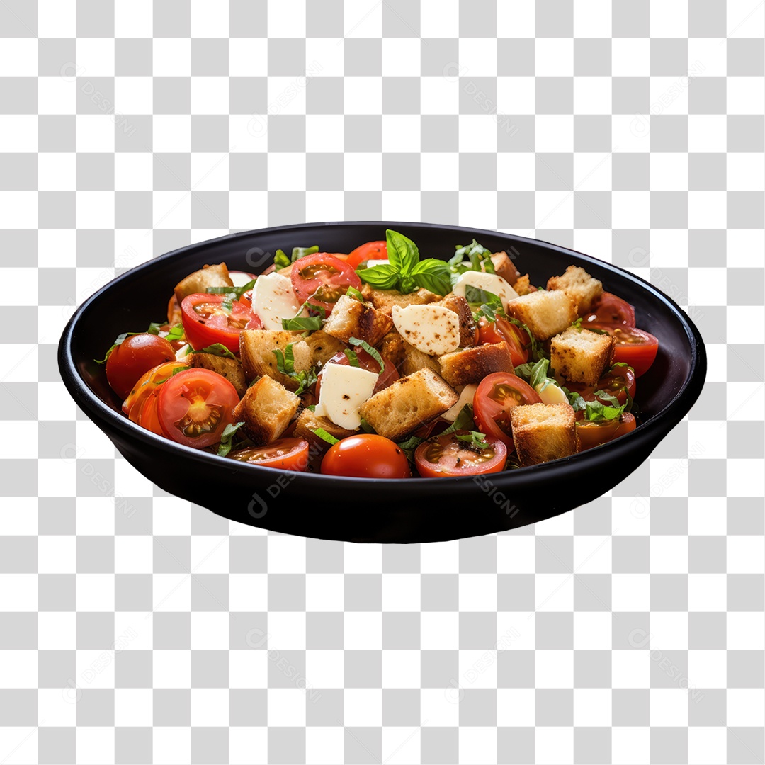 Prato de Legumes e Verduras PNG Transparente