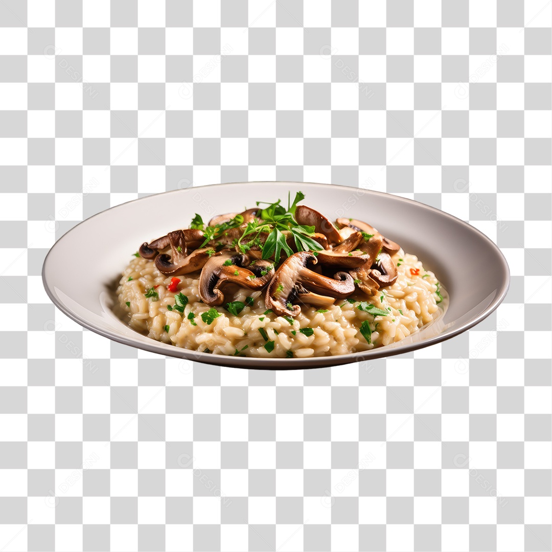 Prato com Peito de Frango PNG Transparente