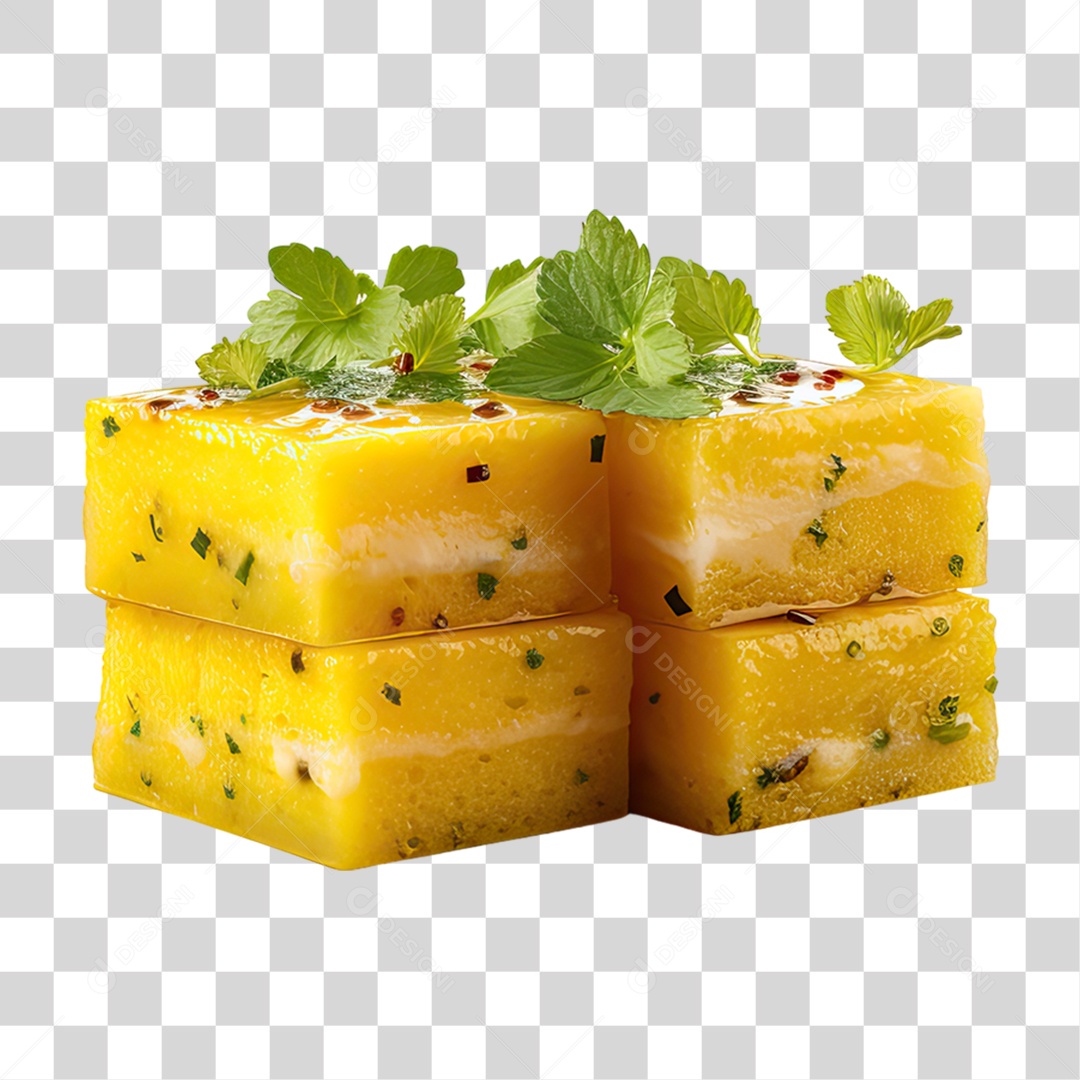 Dhokla Prato Salgado da Índia PNG Transparente
