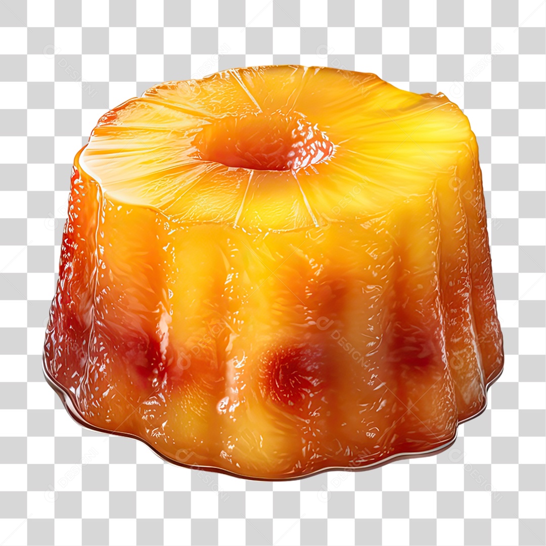 Doce de Abacaxi PNG Transparente