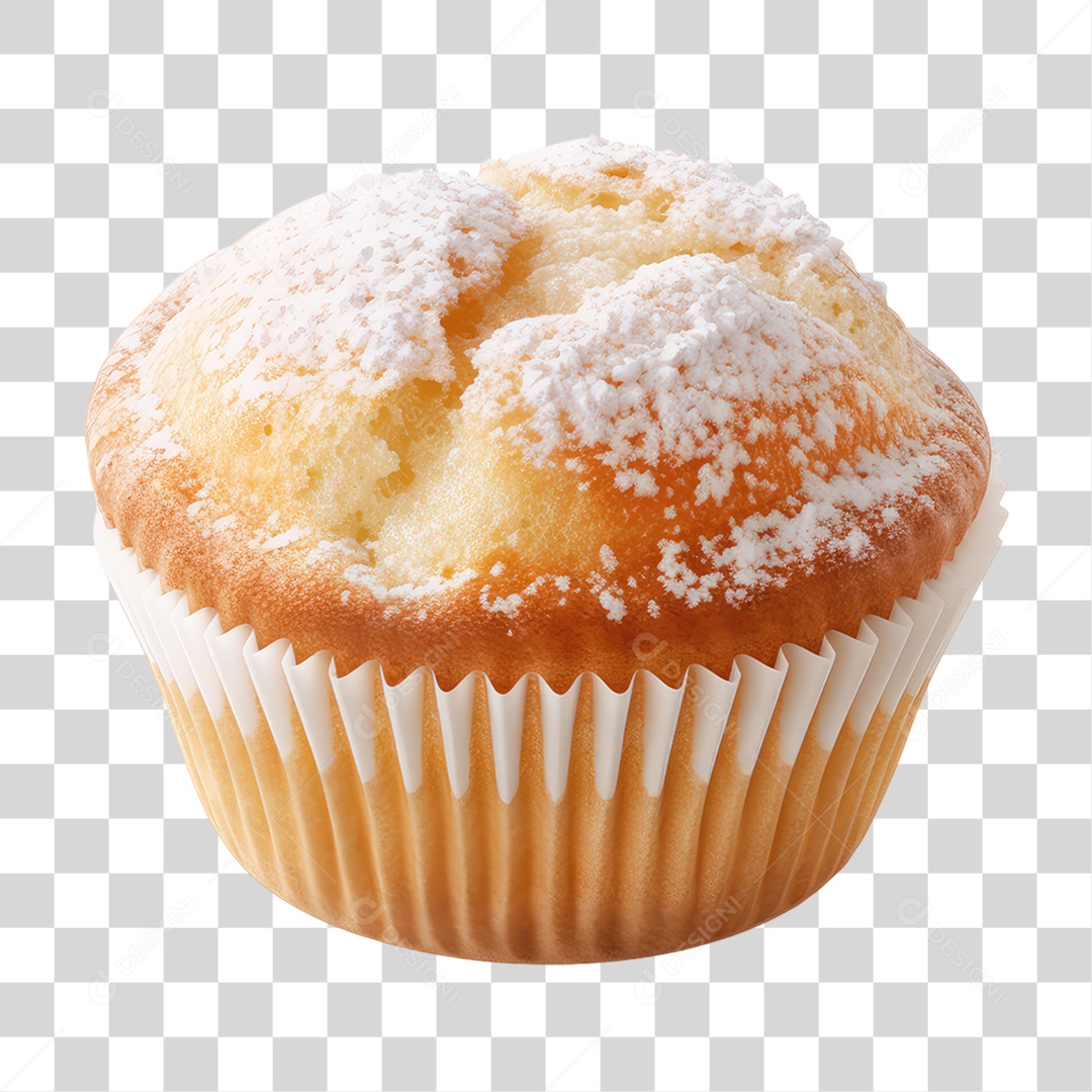 Cupcake Sabores PNG Transparente
