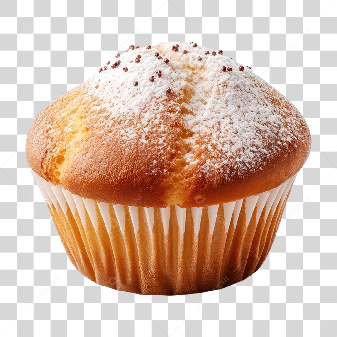 Cupcake Sabores PNG Transparente