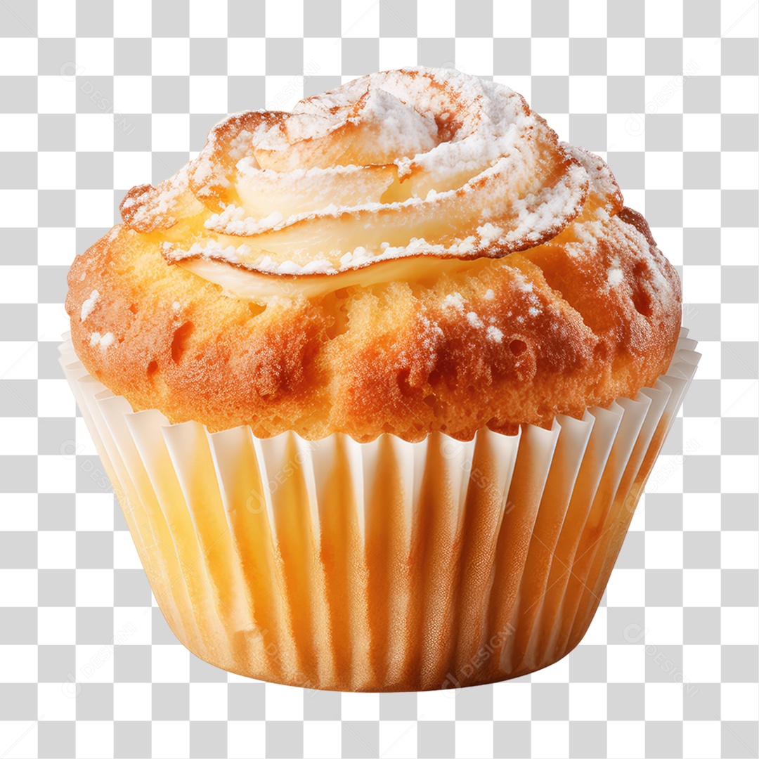 Cupcake Sabores PNG Transparente
