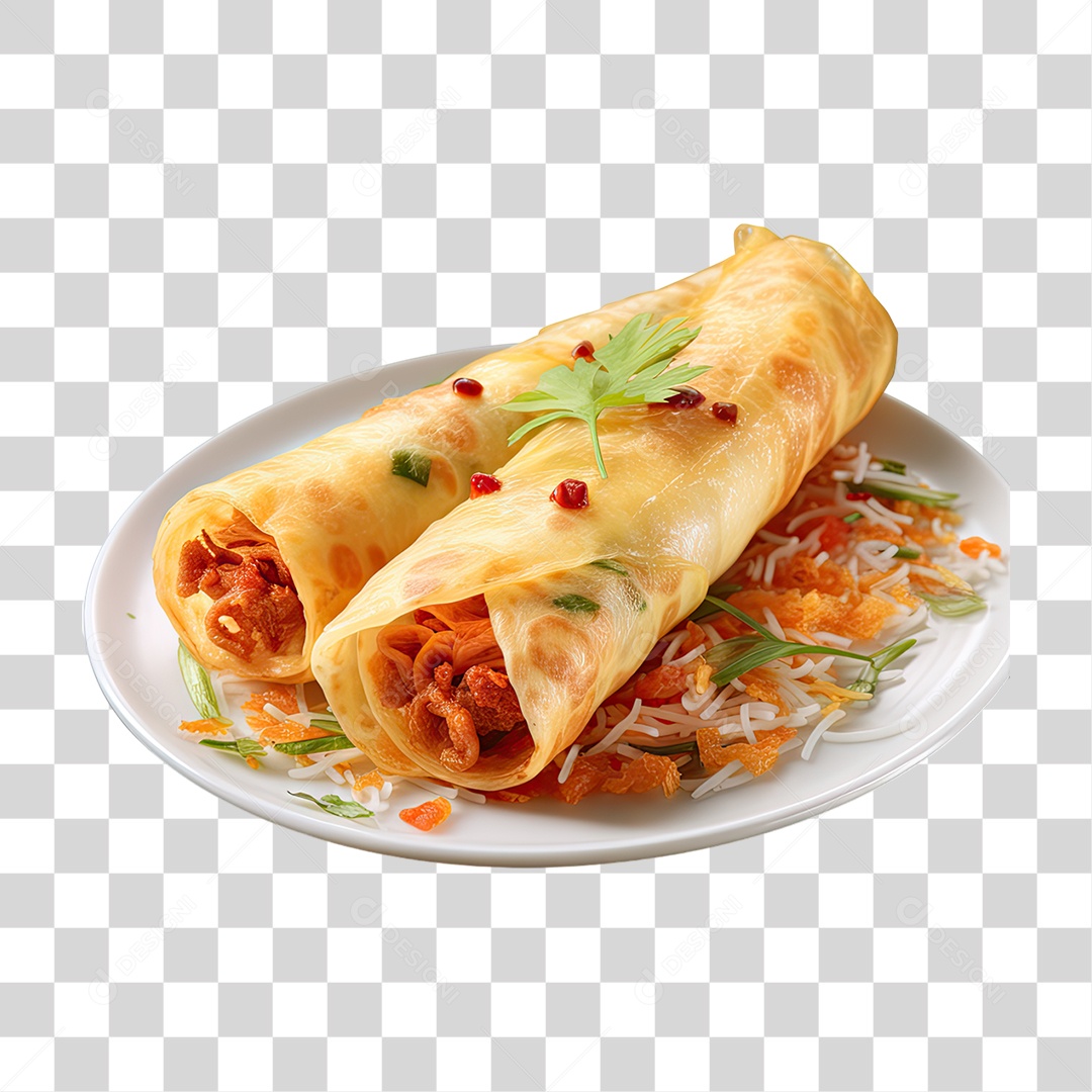 Masala Dosa PNG Transparente