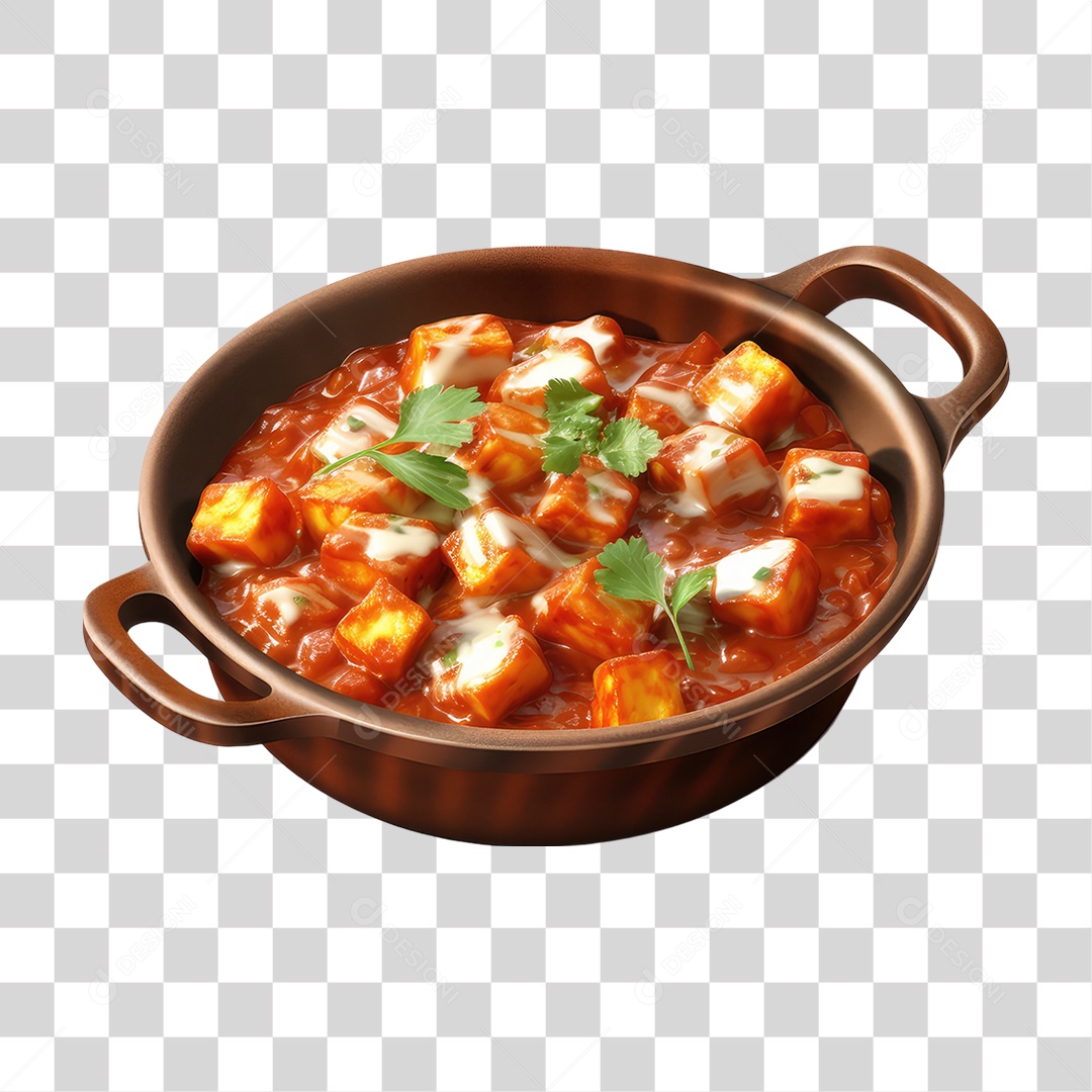 Prato Mapo Tofu PNG Transparente