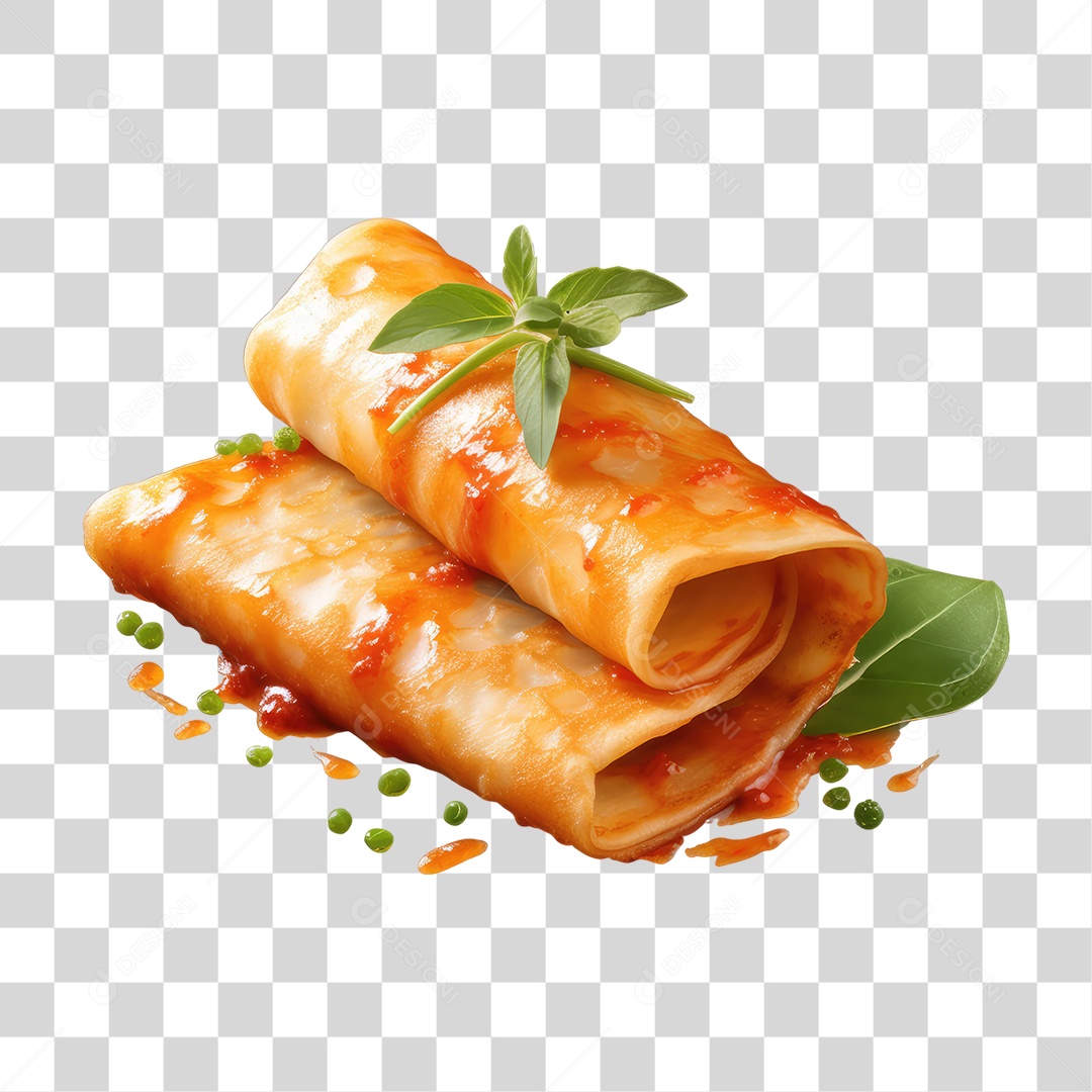 Prato de Masala Dosa PNG Transparente