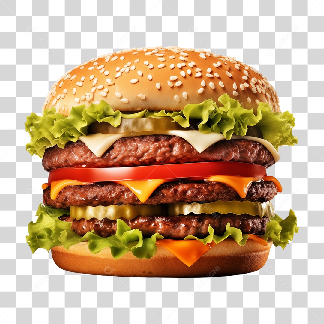 Burger Snack Transparent PNG
